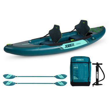 Gama Inflatable Kayak Package Green